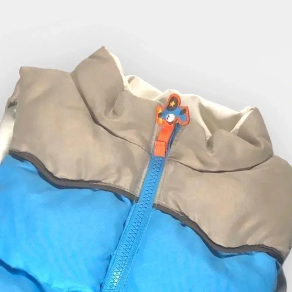 Please Mum Blue  Puffer Vest - 3-6M - Picture 2 of 5